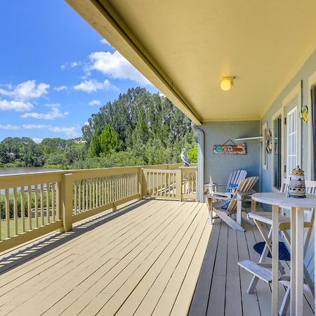 Waterfront Duplex With Dock And Views Near Town! Villa Cedar Key Exterior photo